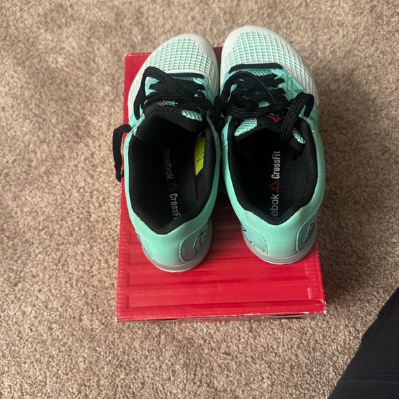 Reebok CrossFit Nano 4.0 Women’s  - Mint Green and Black size 7 - Picture 6 of 7